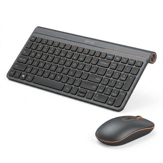 Qoriniva™ KeyHaven Wireless Keyboard & Mouse Combo