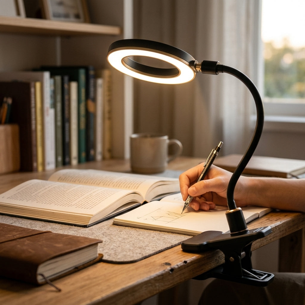 Qoriniva™ HaloBeam Adjustable Ring Light