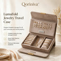 Qoriniva™ LumaFold Jewelry Travel Case