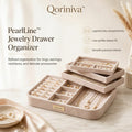 Qoriniva™ PearlLine Jewelry Drawer Organizer