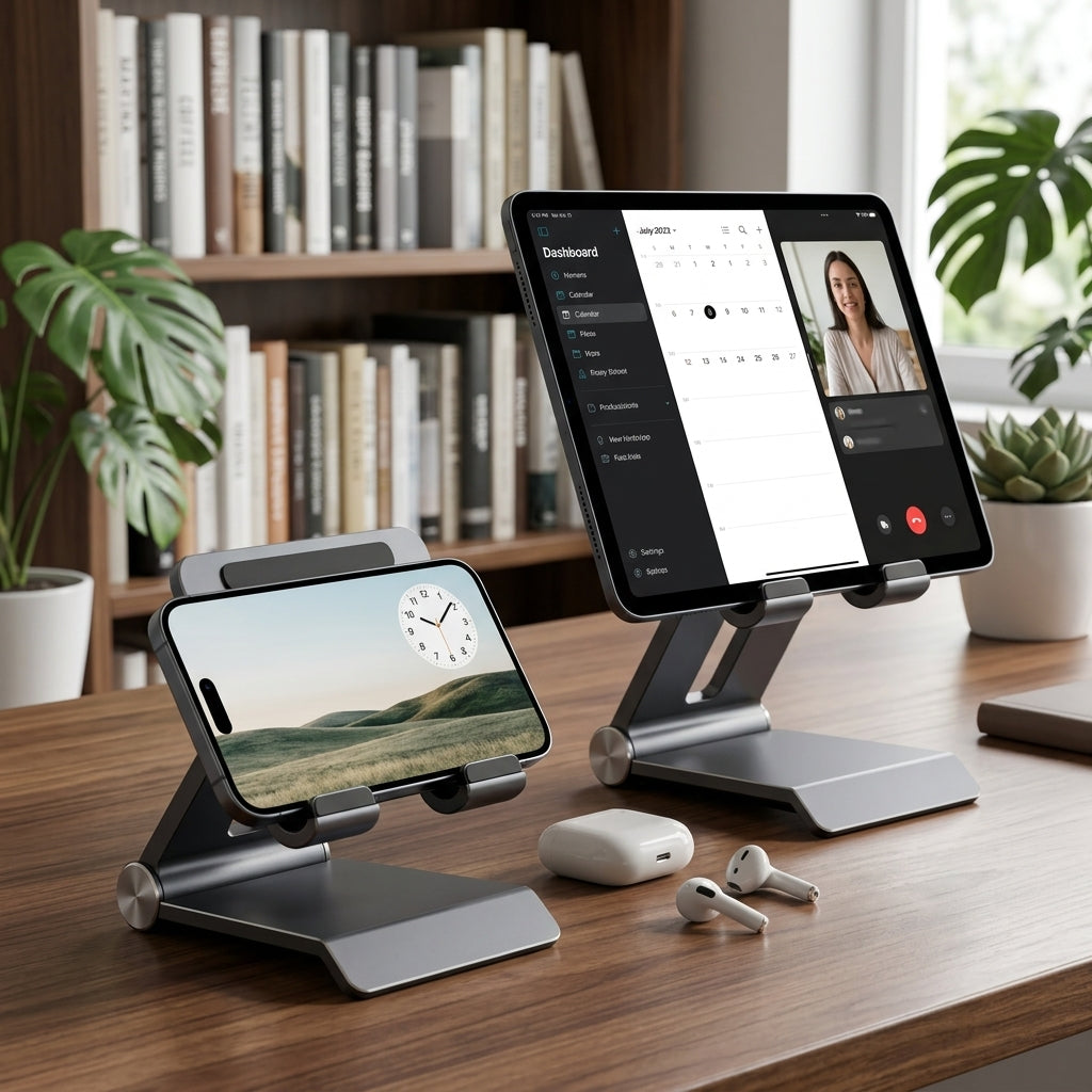 Qoriniva™ ArcLift Adjustable Phone & Tablet Stand