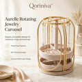 Qoriniva™ Aurelle Rotating Jewelry Carousel
