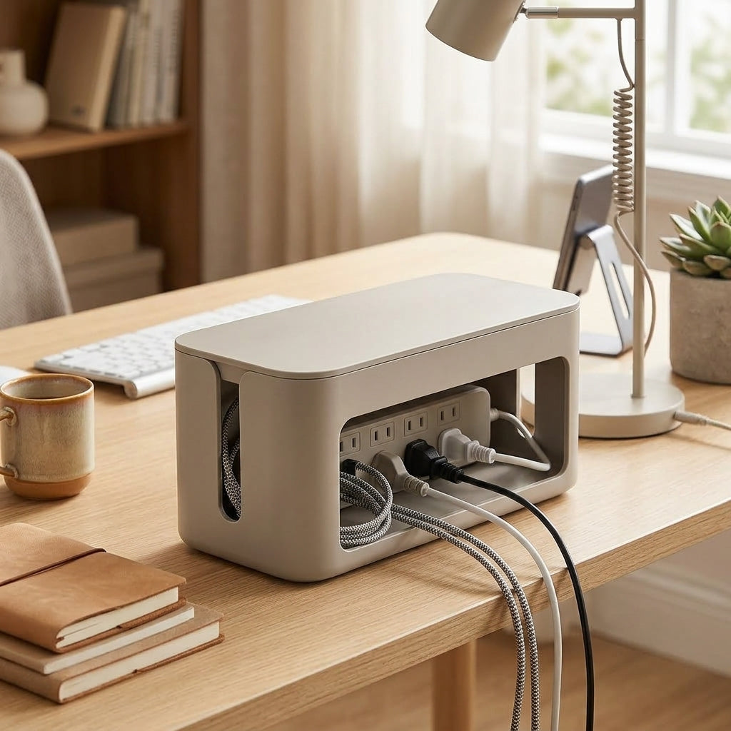 Qoriniva™ QuietDock Cable Management Box