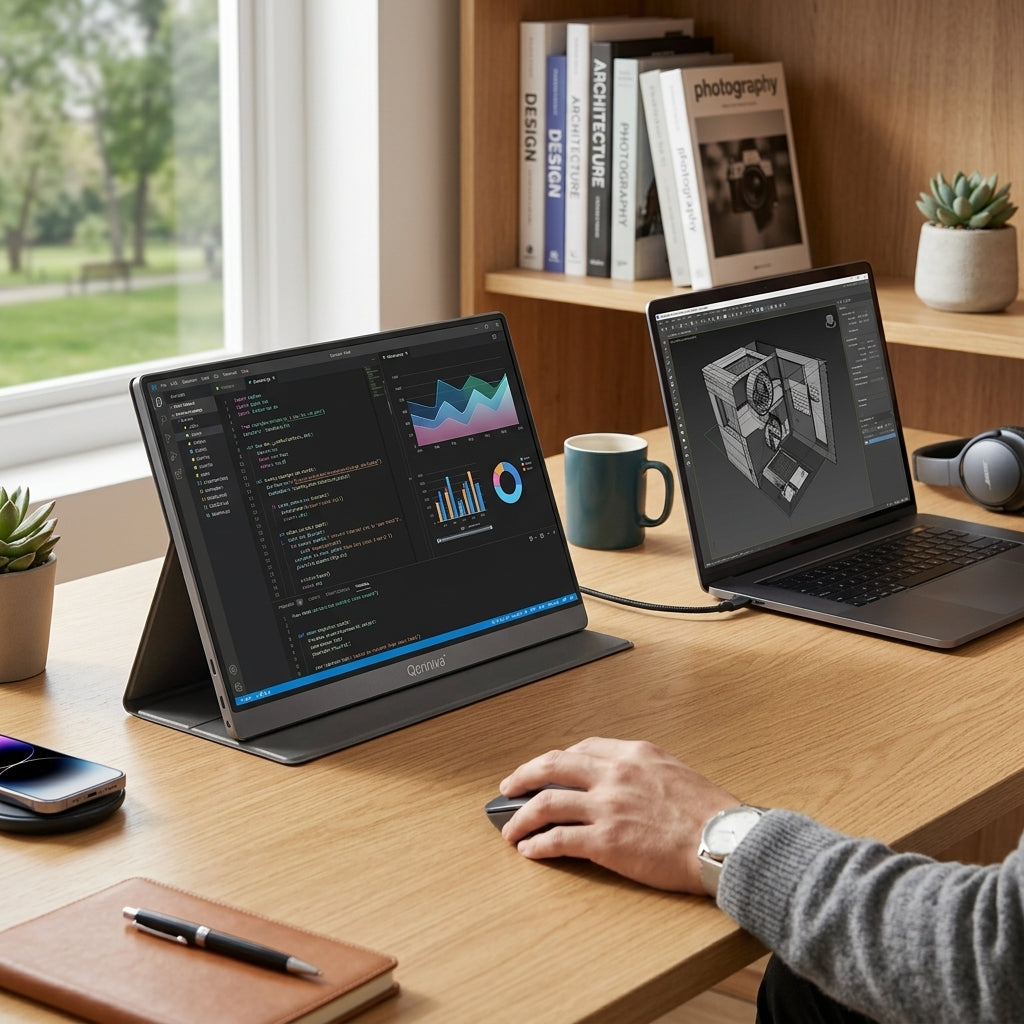 Qoriniva™ VistaLume Portable Monitor